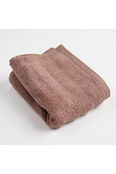 the duke Bath Towel 70 x 140 cm Brown/Pink Strips 100 % Luxury Cotton