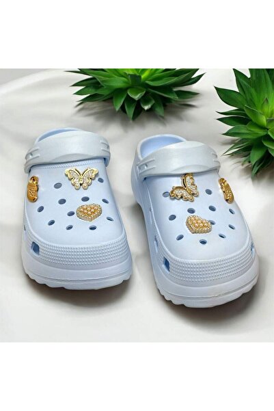 Akınal Bella AKINAL BELLA E428 RENK BUZ MAVİ TAŞLI ŞIK TASARIM CROSS PLAJ HAV...