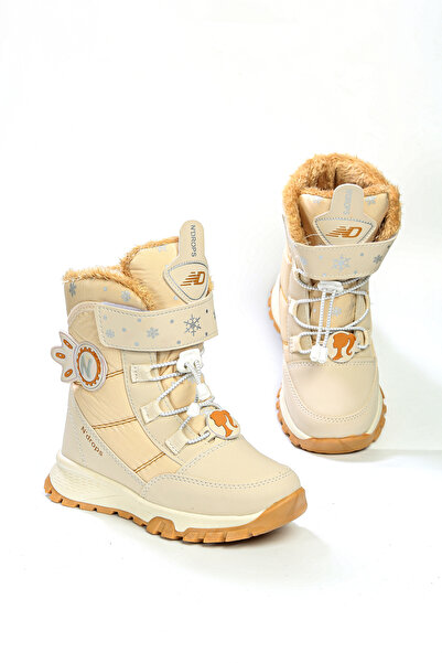 PNZ PENZA Su Geçirmez Kaymaz Taban Kürklü Kız Çocuk Kar Botu