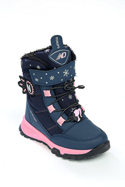 PNZ PENZA Waterproof Non-Slip Sole Fur Girl's Snow Boots
