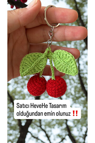 HeveHe Tasarım سلسلة المفاتيح شبكة الكرز