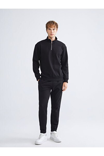 LC Waikiki Sparkling Choices from Shining Store |   Men's Sweatshirt with Stand Collar