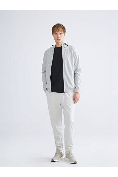 LC Waikiki Create Your Style from Uzg Store |   Hooded Long Sleeve Men's Zippered Sweatshirt