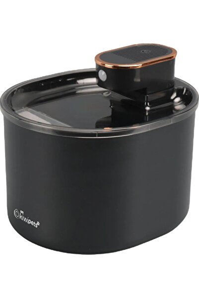 Genel Markalar Pets Hareket Sensörlü Evcil Hayvan Su Çeşmesi Siyah