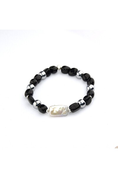 HÜNERTAŞ سوار نسائي من اللؤلؤ الباروكي وأحجار أولتو