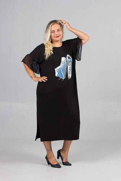Truva XXL Women's Sports Casual Dress |   Between Sizes 44-58, Comfortable and Stylish Design