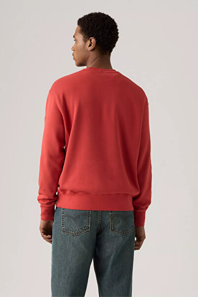 Levi's Pamuklu Relaxed Fit Bisiklet Yaka Logolu Sweat Erkek SWEAT A9244