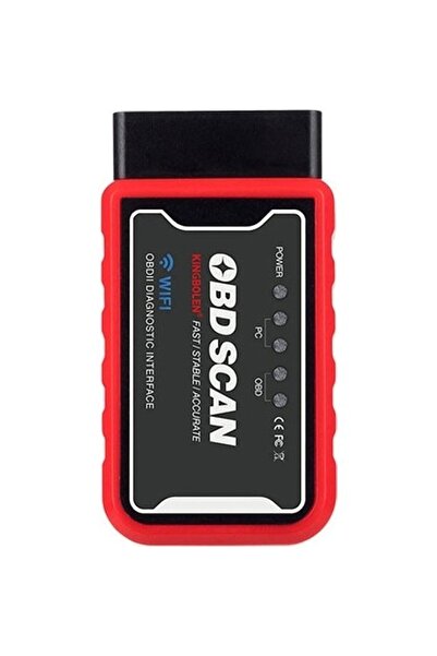 King Araç Arıza Tespit Cihazı Odb2 Wifi Pıc18f25k80 Çipli Android Iphone Cihazı