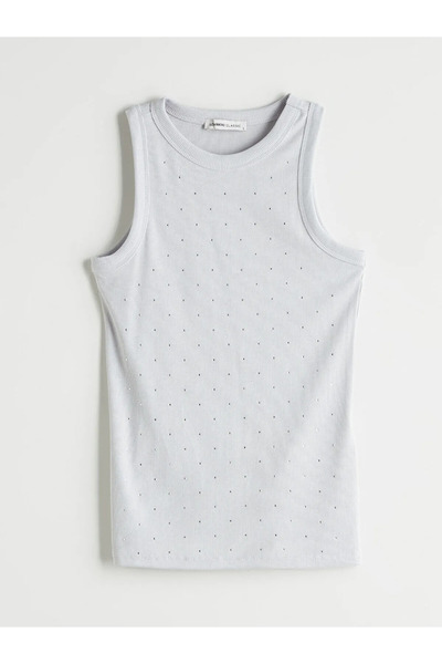 LC Waikiki Women's Athlete with Crew Neck Stones