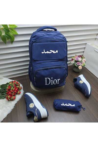 chch School bag with high-quality Dior sports shoes