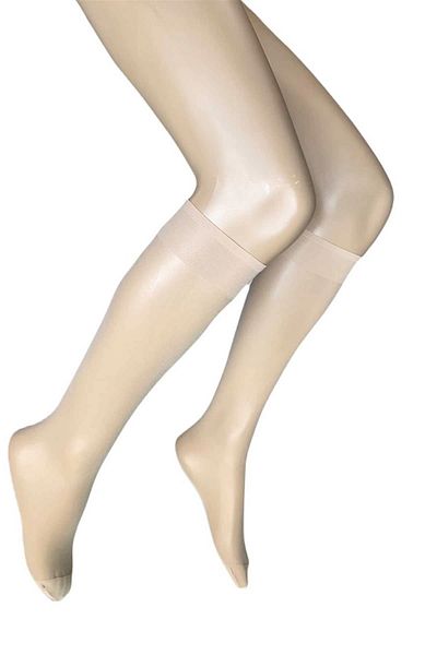 No8 Home 6 Pieces Shiny Knee-length Women's Socks 15 Denier Sahra 51