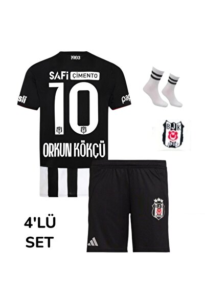 Marka Extra Beşiktâş- Ork.un Kö.kç.ü 10 Numaralı 25-26 Yeni Sezon Siyah Beyaz...