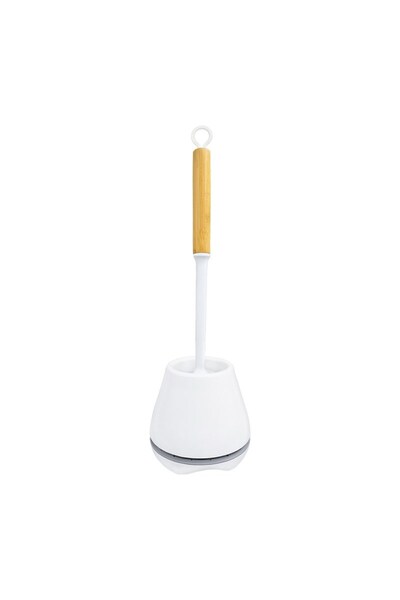 decorev Wooden Handle Oval Toilet Brush Vch-6608