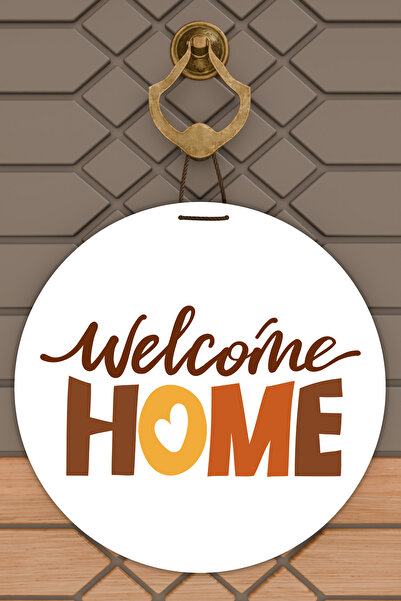 Dormot Μοντέρνα ψηφιακή εκτύπωση Λευκό στολίδι πόρτας καλωσορίσματος στο σπίτι