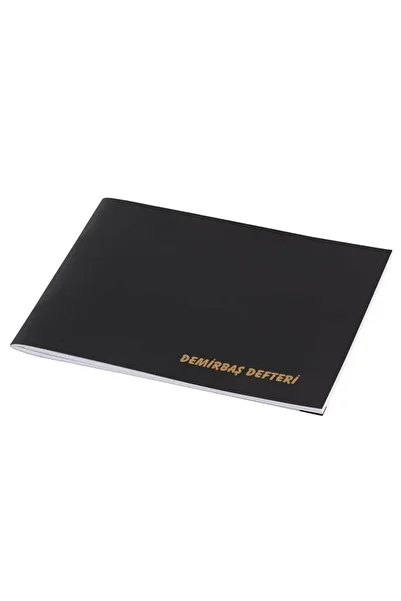 No8 Home Gülpaş Demirbaş Items Notebook Plastic Cover 40 Sheets