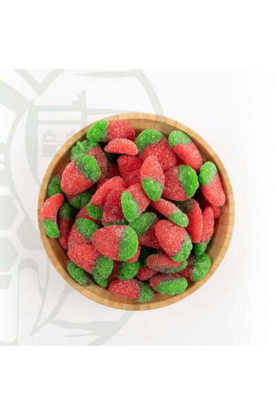 alrukn alyemeni Jelly Strawberry Candy with Sugar 500G