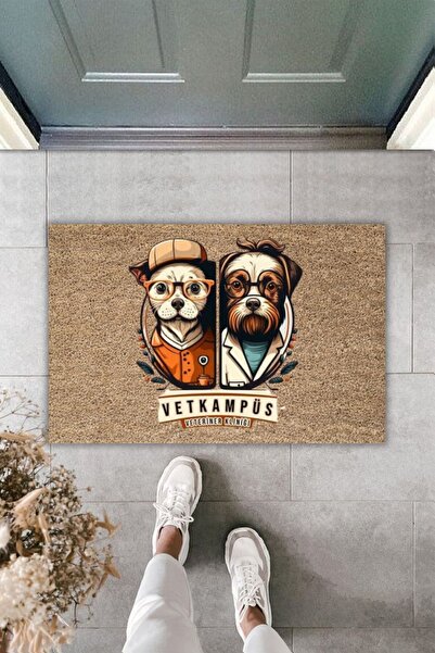 Dormot Firmalara Özel Logolu Dijital Baskı Kapı Önü Paspası - Logolu Firma Paspası