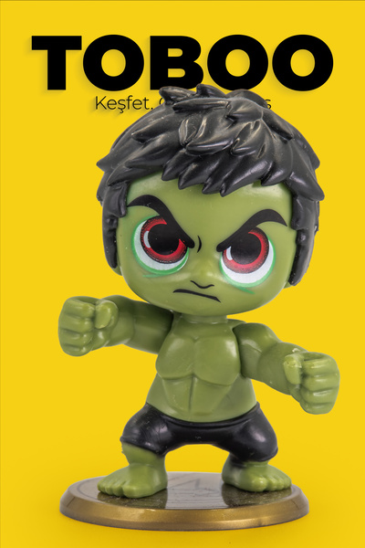 shop Hulk Bobble-Head Koleksiyon Figürü – 10 cm Mini Tasarım
