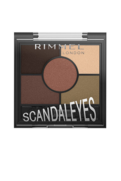 RIMMEL LONDON Scandaleyes Schattenpalette #002-brixtonbraun Rimmel London 3,8...