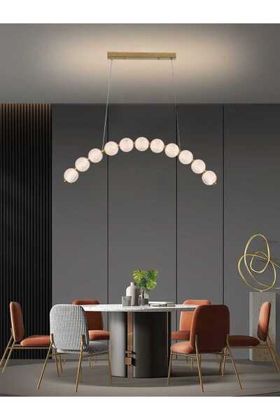 best power Modern LED Chandelier 6133 – 3 Lighting Modes – 42W Decorative Ceiling Light – 100CM Cord