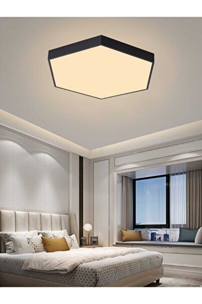 best power Modern LED Hexagon Ceiling Light 9677-600 – 34W, 60cm, 4000K Neutral White, Pendant or Flush Mount
