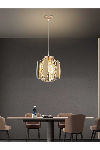 best power Modern LED Chandelier 6207 – 60W Pendant Light with 3 Lighting Modes & 80CM Adjustable Length