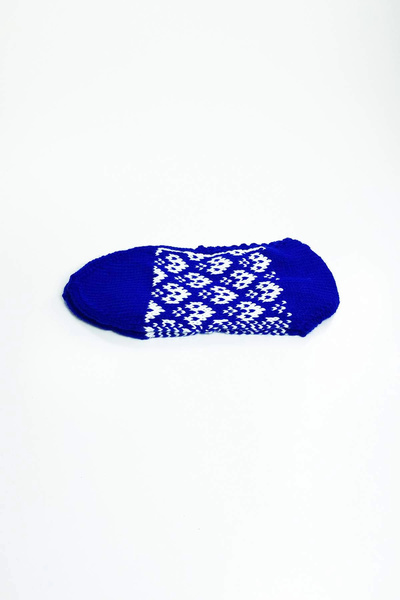 No8 Home 2 Pairs of Hand Knitted Winter Stylish Women's Wool Booties Set 12