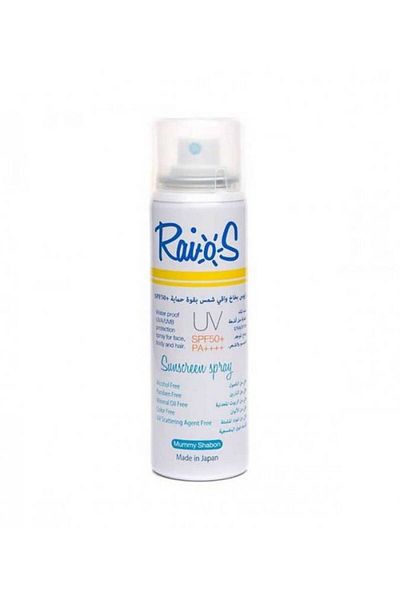 RAİTO Sun Protection Spray SPF 50+ Momi Shampoo by Rayos, 70ml