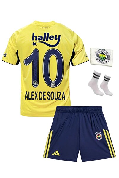 Marka Extra âlex-de-souzâ-Fenerbâhç.e 2025-2026 Yeni Sezon SARI Renk Deplasma...
