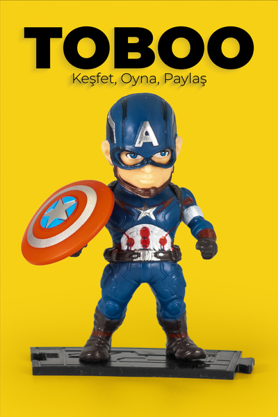 shop Chibi Captain America Figure 9,5 cm – Avengers Collection Figure V1