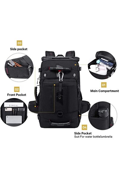 erorex Large Capacity Multifunctional oxford waterproof Flight Approved travel backpack Utility