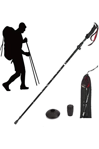 erorex Collapsible Trekking Poles Lightweight Travel Hiking Poles Aluminum Alloy Walking Sticks Hiking