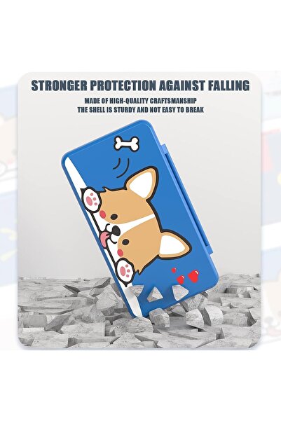 erorex حافظة بطاقات الألعاب لجهاز نينتندو سويتش، حافظة ألعاب محمولة، تخزين 24 بطاقة ألعاب، 24 فتحة لخرطوشة Micro SD