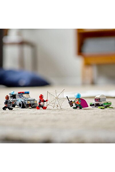 erorex Spider Man Vs. Mysterio’S Drone Attack 76184 Building Kit (73 Pieces)