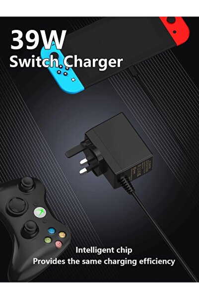 erorex 39W Usb C Charger Nintendo Switch Ac Adapter Power Supply Fast Charging Fit Switch Lite/Switch