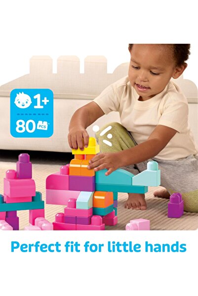 erorex Bloks First Builders Big Building Bag With Big Building Blocks Building Toys For Toddlers