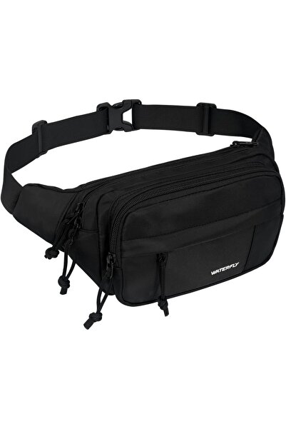 erorex Fanny Pack Waist Packs: Crossbody Belt Bag Fanny Packs Women Men 5 Zipper Pockets Adjustable Strap