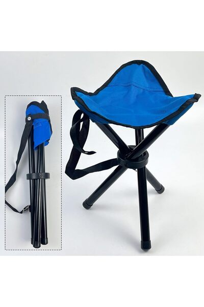 erorex Folding Tripod Stool Camping Chairs Portable Chairs Adults Portable Tripod Seat Collapsible Stool