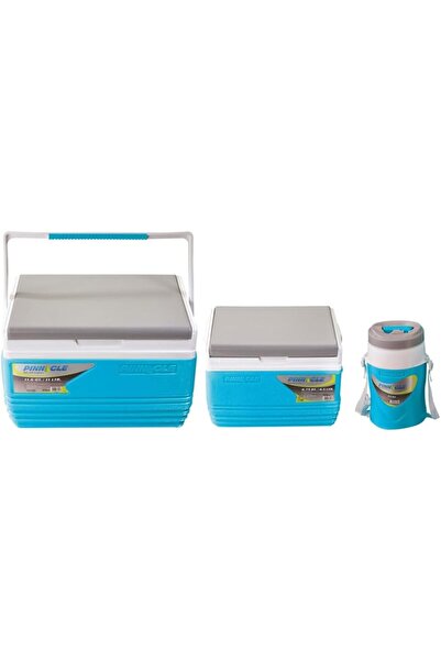 erorex 3 Piece Eskimo Insulated Plastic Cooler Box Combo Set Multicolor TPX 6008