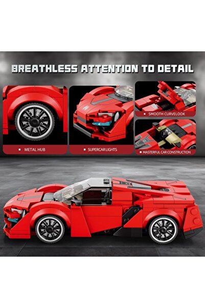 erorex Building Block Cars Building Block Toy Models Building Block Jigsaw Assembly Toys Suitable Children