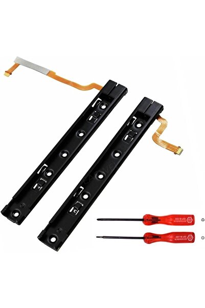 erorex Left Right Slide Rail Slider Bracket Sensor Flex Cable Replacement Nintendo Switch Ns 2017 Console