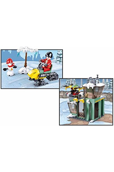 erorex Town Series Rescue Base Building Set 251 Pieces With Minifigures For Ages 6+ Years Old