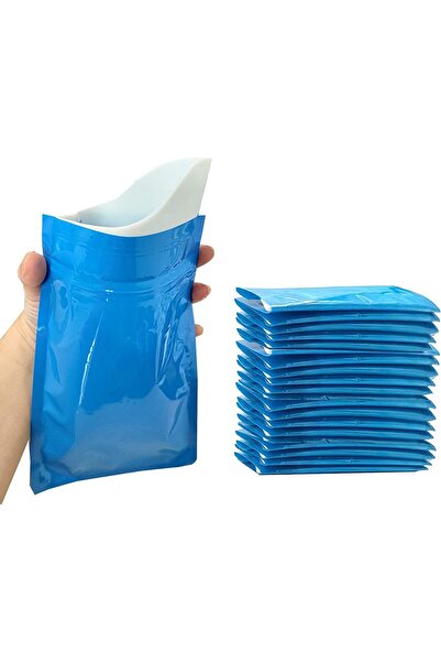 erorex Emergency Urinal Bag Children Kids 12 Pack Disposable Urine Bags Men Women 600Ml Portable Pee Bag
