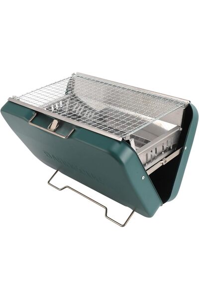 erorex Portable Gas Grill Compact Suitcase Camping Outdoor Cooking Barbecue Patio Tailgate 410 Stainless