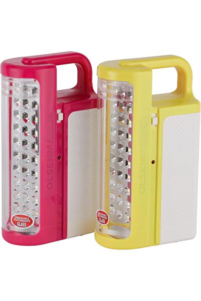 erorex Rechargeable LED Lantern OME2836/ Pack 2 Energy Efficient Design Super Bright Long Hours Working/