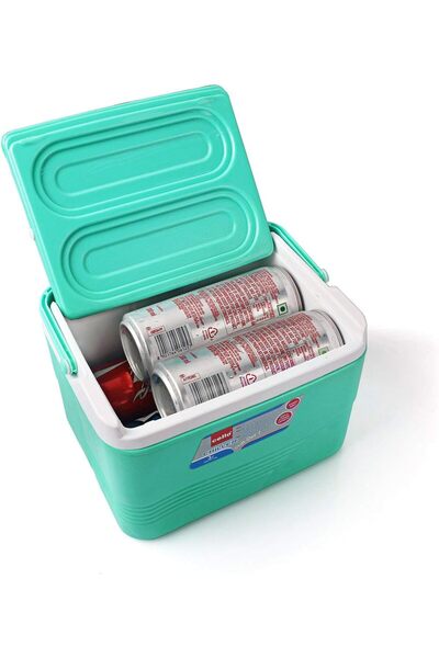 erorex Chiller Ice Box Standard Size Travel Party Bar Ice Cubes Cold Drinks Medical Purpose 3 liters green