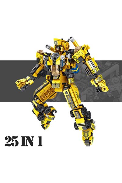erorex Leno Building Toys Kids 576Pcs Robot Building Toys 25 1 Construction Learning Building Bricks