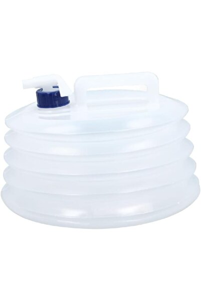 erorex Collapsible Water Container With Adjustable Tap White 10 Liter Gt23101