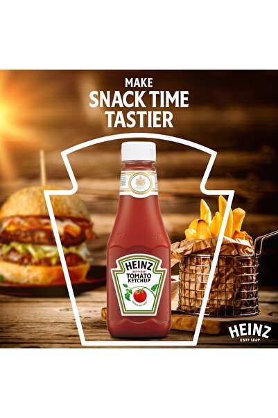 Heinz Tomato Ketchup 342 gClassic Rich Tomato Sauce with Smooth Texture and Iconic Taste