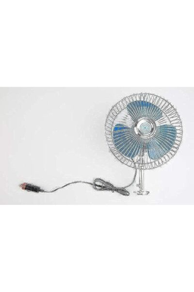 erorex مروحة سيارة مع شاحن سيارة، 12 فولت